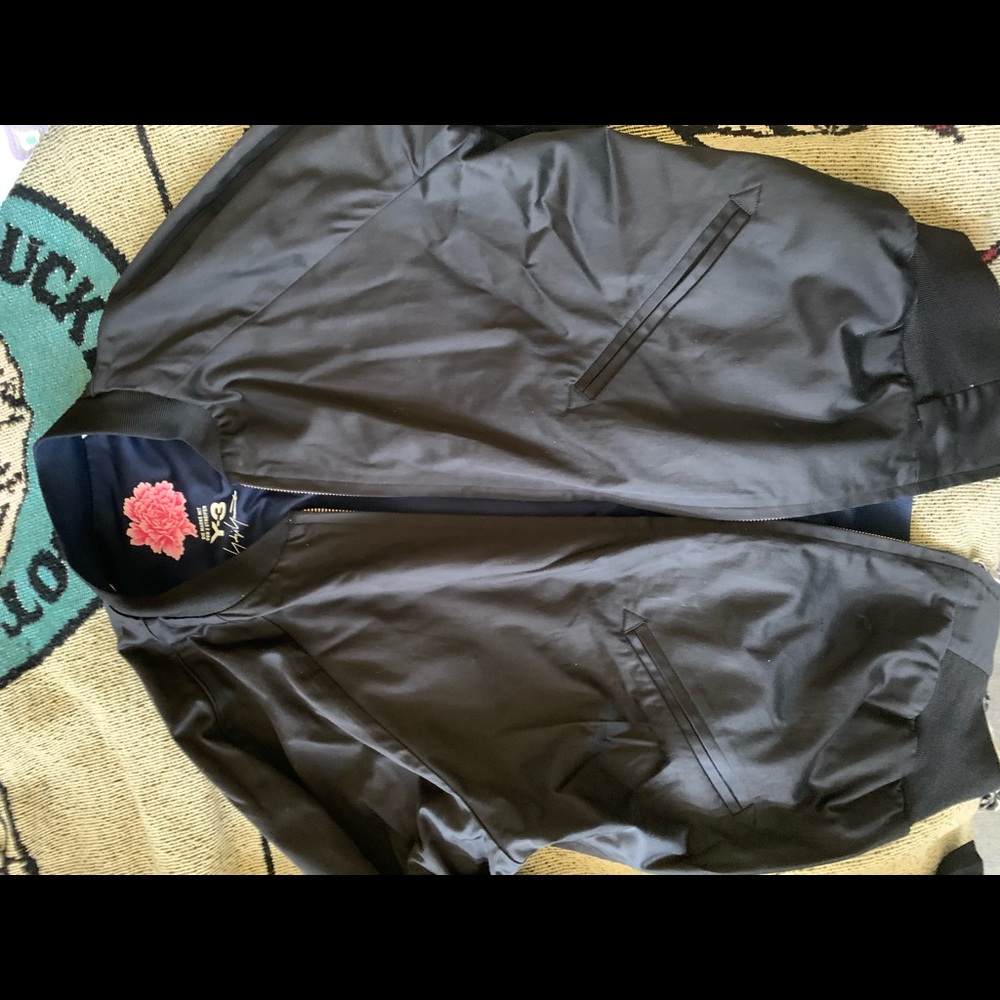 Y-3 James Harden reversible satin bomber